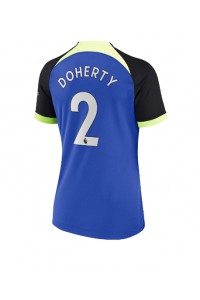 Fotbalové Dres Tottenham Hotspur Matt Doherty #2 Dámské Venkovní Oblečení 2022-23 Krátký Rukáv